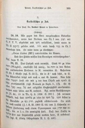 389-396 Textkritisches zu Job