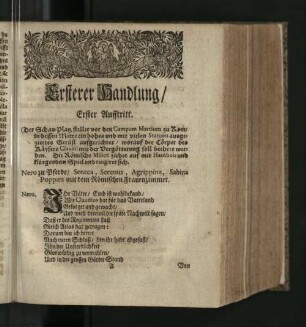 Ersterer Handlung/