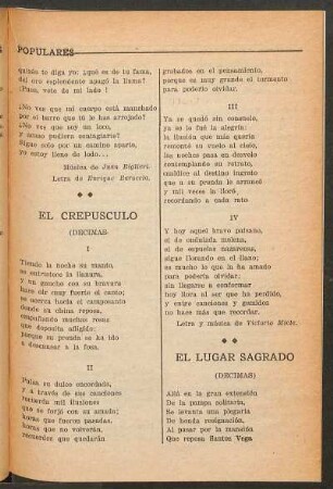El lugar sagrado : (Decimas)