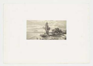 Landschaft mit Fluss, Blatt 59 der Folge "Werke"