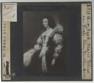 Dyck, Bildnis der Maria Louise von Tassis (Wien LM GE58)