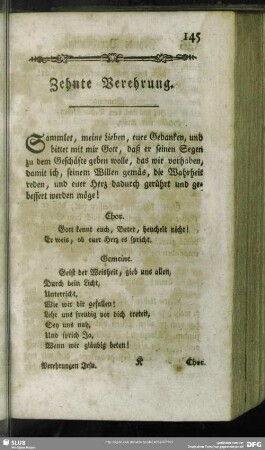 Zehnte Verehrung