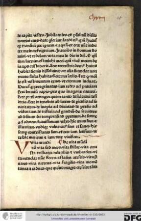 Vita mundi non vita sed mors, vita fallax, vita onusta tristitiis, inbecillis et umbratica, vita mendax nunc flores et statim arescis...