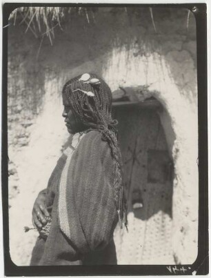 Haartracht der Chipaya-Indianer : Chipaya-Indianer vom Dorf Chipaya am Salar von Coipasa