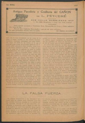 La falsa fuerza