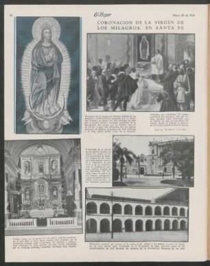 Coronación de la Virgen de los Milagros, en Santa Fe