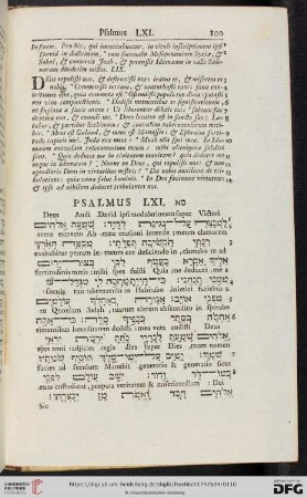 (Psalmus LXI - LXX)