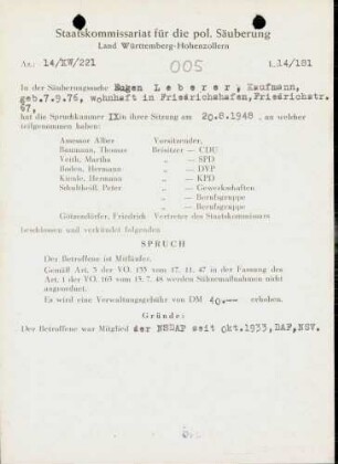 Leberer, Eugen