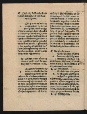 Capitulum substantiarum duodecim signorum et quid significat omne signum