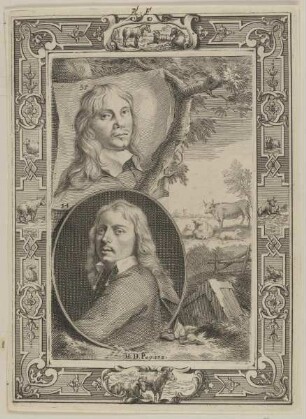 Bildnis des Paulus Potter und des Jacob van der Does
