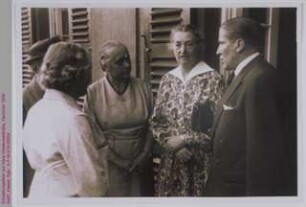 Einweihungsfeier von Haus Walderseestraße, Hannover 1958