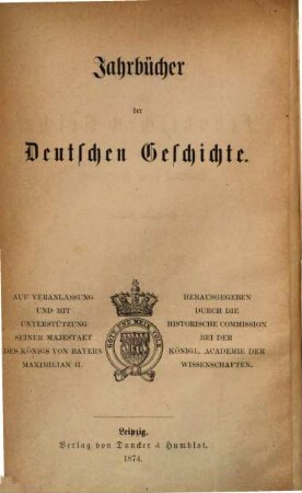 Jahrbücher des fränkischen Reichs unter Ludwig dem Frommen, 1. 814-830