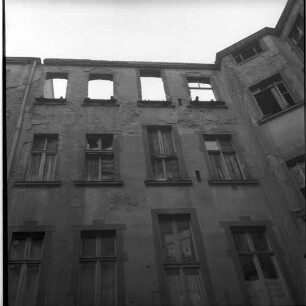 Negativ: Ruine, Goßlerstraße 17, 1952