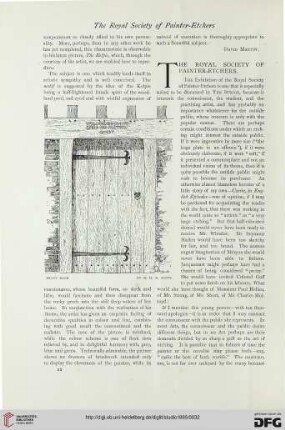 5: The Royal Society of Painter-Etchers