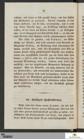 10. Hochzeit-Feierlichkeiten