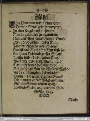 Rätzel