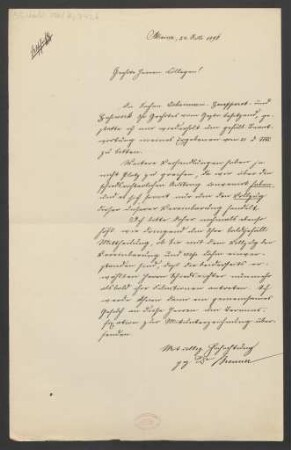 Brief an Jakob Josef Zuckmayer und Jakob Josef Zuckmayer : 24.07.1896