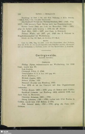 Geringswalde (Ephorie Rochlitz)