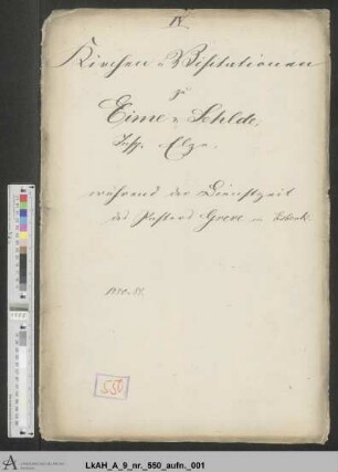 Eime: Visitationsakten