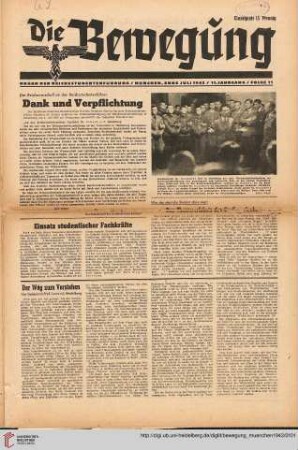 Nr. 11 (Ende Juli 1943)