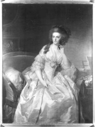 Porträt Friedericka Sophia Wilhelmina, Prinzessin von Preußen, Gemahlin Willem V. Prinz von Nassau-Oranje