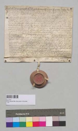 Berchtesgadener Leibgedingsbrief des Martin Peißinger für das Gut gleichen Namens [bei Wasentegernbach], aus einem halben Hofe bestehend.; S: Stift Berchtesgaden
