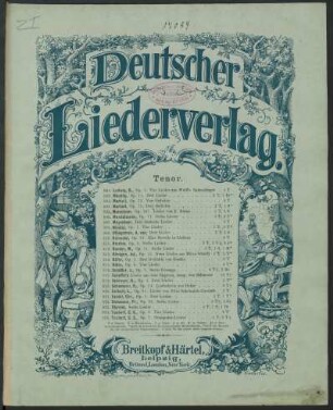 Robert Burns Lieder : für eine Tenor- oder Sopranstimme mit Begleitung des Pianoforte ; Op. 107