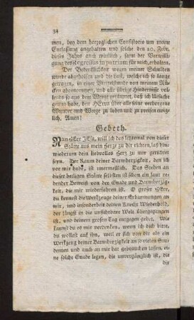 34-38, Gebeth