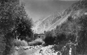 Indien. Kashmir. Ladakh. Panamik im Nubra Tal