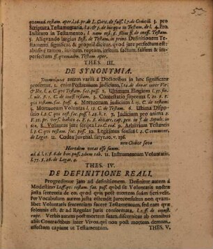 Disputatio Iuridica De Testamentis