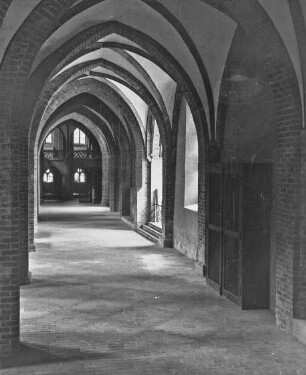 Havelberg, Dom St. Marien, nördl. Seitenschiff, nach Osten