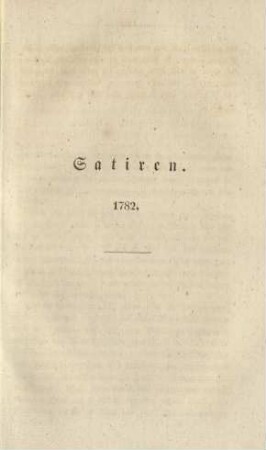 Satiren