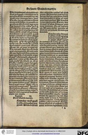 Legenda liii: de sancto Secundo martyre.