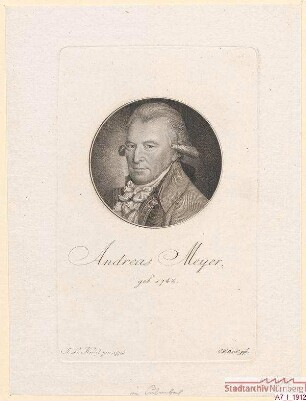 Andreas Meyer; geb. 1742