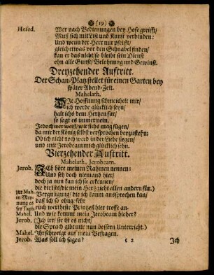 Vierzehender Auftritt.