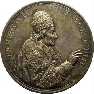 Papst Clemens XII. - Bau der Corsini-Kapelle in San Giovanni in Laterano nach dem Entwurf von Alessandro Galilei
