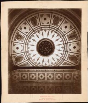 Hoftheater, Braunschweig: Deckenansicht (vermutl. vor Umbau durch Seeling)