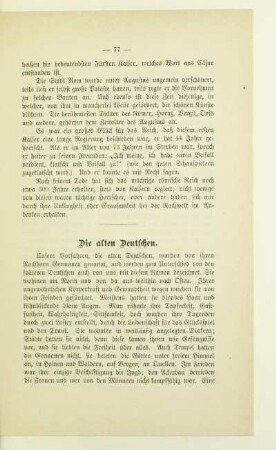 Die alten Deutschen
