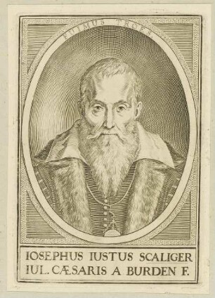 Bildnis des Iosephus Iustus Scaliger
