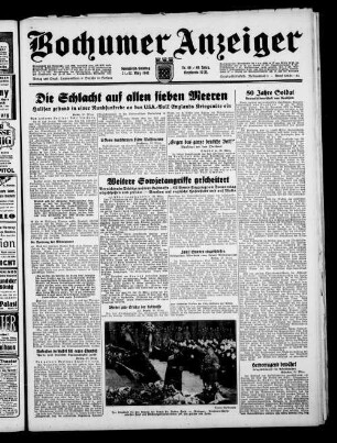 Bochumer Anzeiger. 1934-1944
