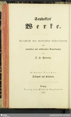 6: Oedipus auf Kolonos