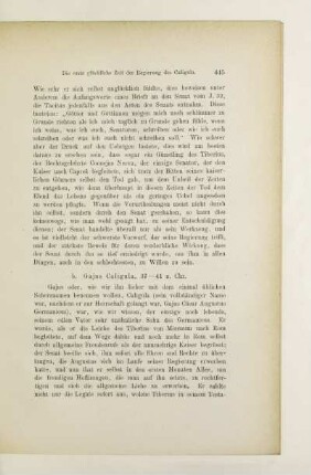 b. Gajus Caligula, 37 - 41 n. Chr.
