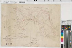 Bottrop (Bottrop), Teilung der Boyer und Batenbrocke Gemeinheiten, Bl.1 Brouillonkarte Moderich