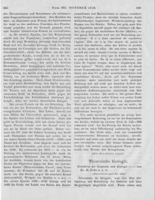 Cotta, B.: Grundriß der Geognosie und Geologie. Als 2. Aufl. Bd. 1-2 der Anleitung zum Studium der Geognosie und Geologie. Dresden: Arnold 1846 (Beschluss von Nr. 224)