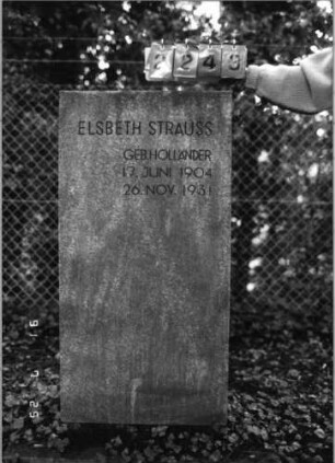 Grabstein 2243 [Hahn S. 208 Grab-Nr. Ur.I-41]