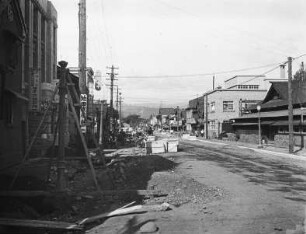 Sapporo. Straßenbild