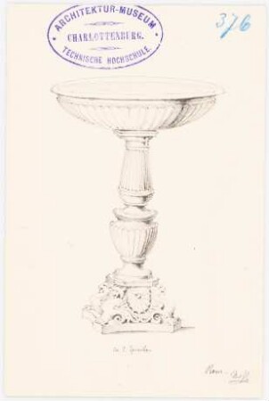 Santo Spirito, Rom Taufbecken: Ansicht