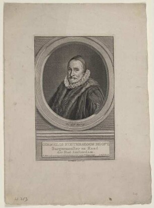 Bildnis des Cornelis Pieterszoon Hooft