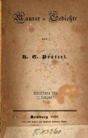 Maurer-Gedichte