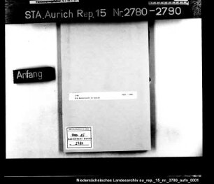 Die Bäckerzunft in Aurich